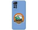 Funda Silicona Líquida Azul compatible con Xiaomi Redmi Note 12 Pro 4G diseño Adventure Dibujos