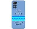 Funda Silicona Líquida Azul compatible con Xiaomi Redmi Note 12 Pro 4G diseño Agua Dibujos