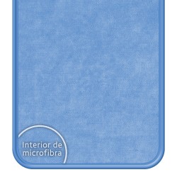 Funda Silicona Líquida Azul compatible con Xiaomi Redmi Note 12 Pro 4G diseño Cerdos Dibujos 2