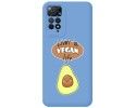 Funda Silicona Líquida Azul compatible con Xiaomi Redmi Note 12 Pro 4G diseño Vegan Life Dibujos