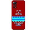 Funda Silicona Líquida Roja compatible con Xiaomi Redmi Note 12 Pro 4G diseño Agua Dibujos