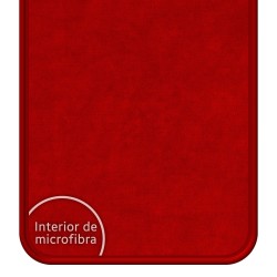 Funda Silicona Líquida Roja compatible con Xiaomi Redmi Note 12 Pro 4G diseño Mujer Escalada Dibujos 2