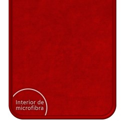 Funda Silicona Líquida Roja para Xiaomi Redmi Note 12 Pro 4G diseño Vegan Life Dibujos