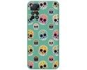 Funda Silicona Líquida Verde compatible con Xiaomi Redmi Note 12 Pro 4G diseño Catrina Dibujos