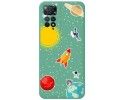 Funda Silicona Líquida Verde compatible con Xiaomi Redmi Note 12 Pro 4G diseño Espacio Dibujos