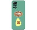 Funda Silicona Líquida Verde compatible con Xiaomi Redmi Note 12 Pro 4G diseño Vegan Life Dibujos