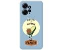 Funda Silicona Líquida Azul compatible con Xiaomi Redmi Note 12 4G diseño Culo Natural Dibujos