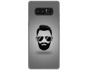 Funda Gel Tpu para Samsung Galaxy Note 8 Diseño Barba Dibujos