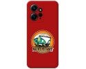 Funda Silicona Líquida Roja compatible con Xiaomi Redmi Note 12 4G diseño Adventure Dibujos