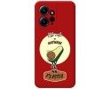 Funda Silicona Líquida Roja compatible con Xiaomi Redmi Note 12 4G diseño Culo Natural Dibujos