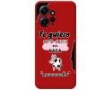 Funda Silicona Líquida Roja compatible con Xiaomi Redmi Note 12 4G diseño Vaca Dibujos