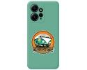 Funda Silicona Líquida Verde compatible con Xiaomi Redmi Note 12 4G diseño Adventure Dibujos
