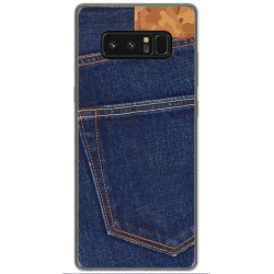 Funda Gel Tpu para Samsung Galaxy Note 8 Diseño Vaquero Dibujos