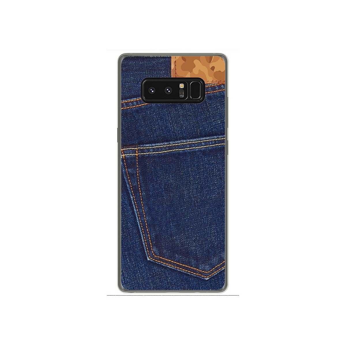 Funda Gel Tpu para Samsung Galaxy Note 8 Diseño Vaquero Dibujos