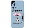 Funda Silicona Líquida Azul compatible con Xiaomi 13 Lite 5G diseño Vaca Dibujos