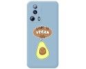 Funda Silicona Líquida Azul compatible con Xiaomi 13 Lite 5G diseño Vegan Life Dibujos