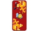 Funda Silicona Líquida Roja compatible con Xiaomi 13 Lite 5G diseño Abeja Dibujos