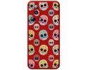 Funda Silicona Líquida Roja compatible con Xiaomi 13 Lite 5G diseño Catrina Dibujos