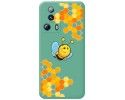 Funda Silicona Líquida Verde compatible con Xiaomi 13 Lite 5G diseño Abeja Dibujos