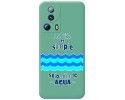 Funda Silicona Líquida Verde compatible con Xiaomi 13 Lite 5G diseño Agua Dibujos