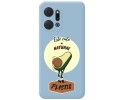 Funda Silicona Líquida Azul para Huawei Honor X7a diseño Culo Natural Dibujos
