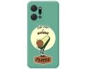 Funda Silicona Líquida Verde para Huawei Honor X7a diseño Culo Natural Dibujos