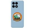Funda Silicona Líquida Azul para Huawei Honor X8a diseño Adventure Dibujos