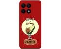 Funda Silicona Líquida Roja para Huawei Honor X8a diseño Culo Natural Dibujos