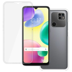 Funda Doble Transparente Pc + Tpu Full Body 360 compatible con Xiaomi Redmi 10A 2