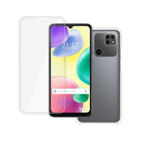 Funda Doble Transparente Pc + Tpu Full Body 360 compatible con Xiaomi Redmi 10A