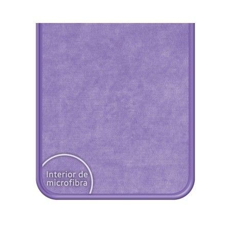 Funda Silicona Líquida Ultra Suave compatible con Xiaomi Redmi 12C color Morada