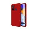Funda Silicona Líquida Ultra Suave compatible con Xiaomi Redmi 12C color Roja