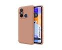 Funda Silicona Líquida Ultra Suave compatible con Xiaomi Redmi 12C color Rosa