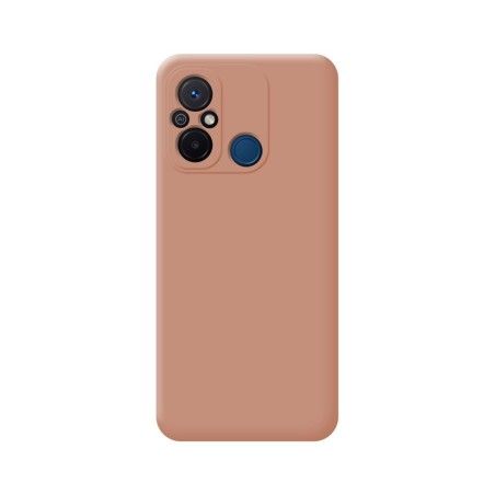 Funda Silicona Líquida Ultra Suave compatible con Xiaomi Redmi 12C color Rosa
