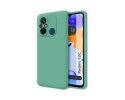 Funda Silicona Líquida Ultra Suave compatible con Xiaomi Redmi 12C color Verde