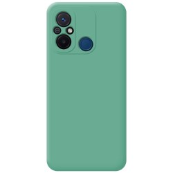 Funda Silicona Líquida Ultra Suave compatible con Xiaomi Redmi 12C color Verde