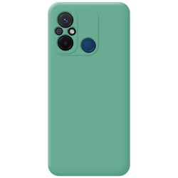 Funda Silicona Líquida Ultra Suave compatible con Xiaomi Redmi 12C color Verde 2