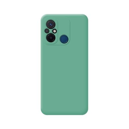 Funda Silicona Líquida Ultra Suave compatible con Xiaomi Redmi 12C color Verde