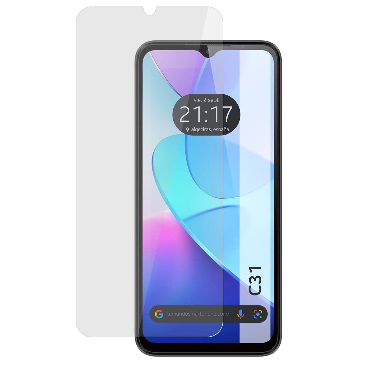 Protector Cristal Templado para Oukitel C31 Vidrio