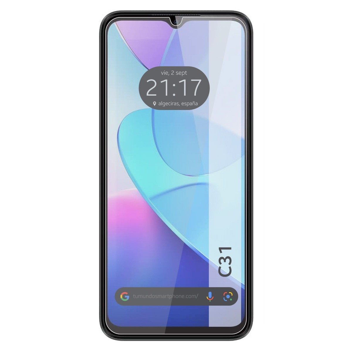 Protector Cristal Templado para Oukitel C31 Vidrio