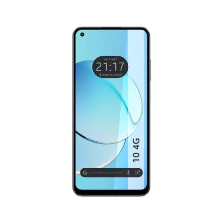 Protector Cristal Templado Completo 5D Full Glue Negro para Realme 10 4G Vidrio