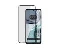 Protector Cristal Templado Completo 5D Full Glue Negro para Motorola Moto G62 5G Vidrio