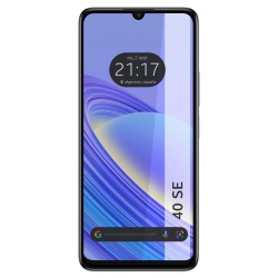 Protector Cristal Templado Completo 5D Full Glue Negro para TCL 40 SE Vidrio 2