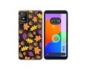 Funda Silicona Transparente para TCL 403 diseño Otoño Dibujos