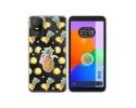 Funda Silicona Transparente para TCL 403 diseño Piña Dibujos