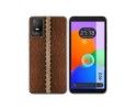 Funda Silicona para TCL 403 diseño Cuero 01 Dibujos