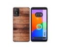 Funda Silicona para TCL 403 diseño Madera 02 Dibujos