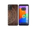 Funda Silicona para TCL 403 diseño Madera 06 Dibujos