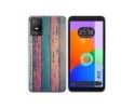Funda Silicona para TCL 403 diseño Madera 10 Dibujos
