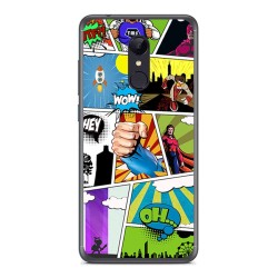 Funda Gel Tpu para Xiaomi Redmi 5 Diseño Comic Dibujos